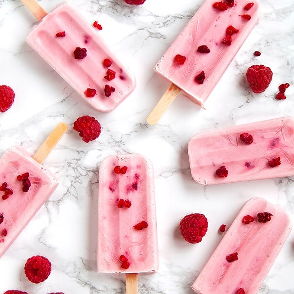 raspberry ice cream